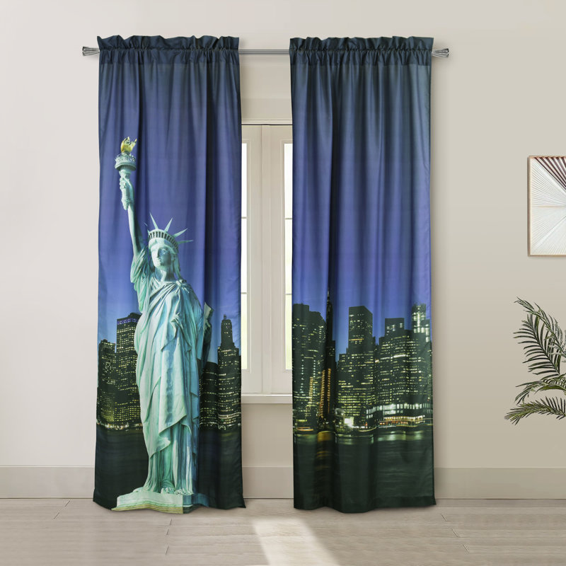 Sumaira Semi Sheer Curtain Pair