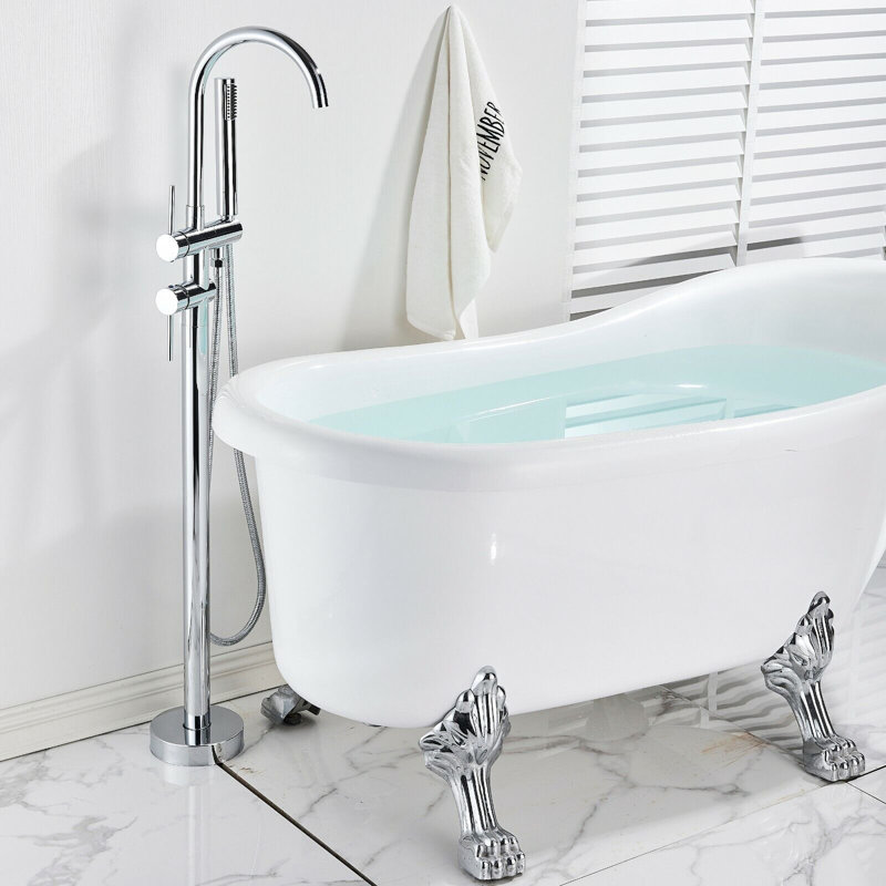 2 Handle Waterfall Faucet, Chrome