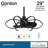 29'' 3 - Blade LED Standard Ceiling Fan with Remote Control and Light Kit Included