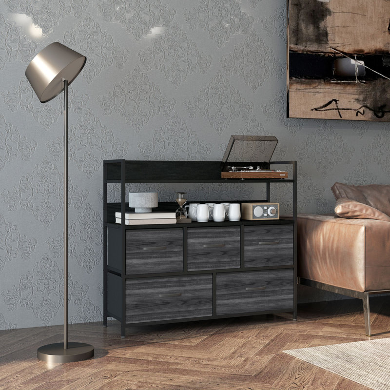 98cm W 5 - Drawer Chest of Drawers