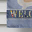 Polyester 2 côtés 40 x 28 po welcome drapeau maison-73943112