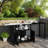 Versatile Outdoor Kitchen Island With Folding & Expandable Work Surfaces, A Spacious Storage Drawer, Cabinet And Lockable Wheels