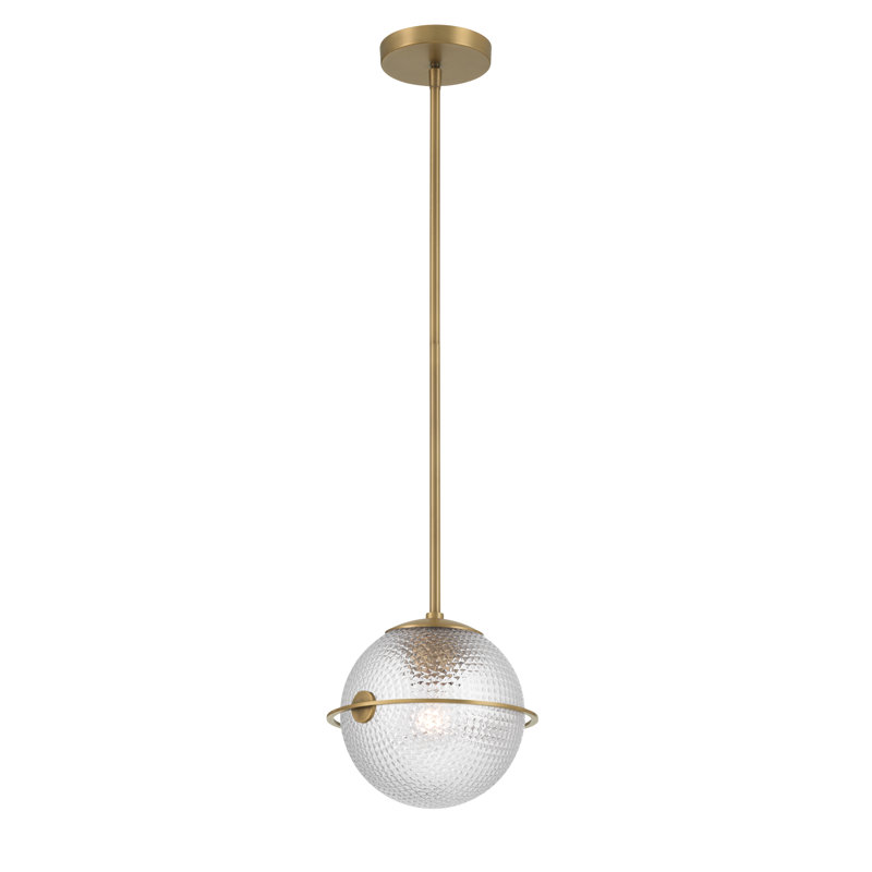 Mini-luminaire suspendu 1 lumière Luniva 9 po