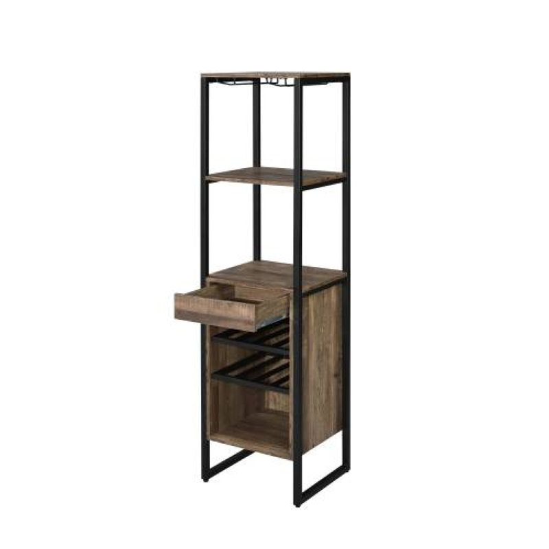 Support à vin Nery, H 69,5 po x l 17,5 po x P 16,5 po