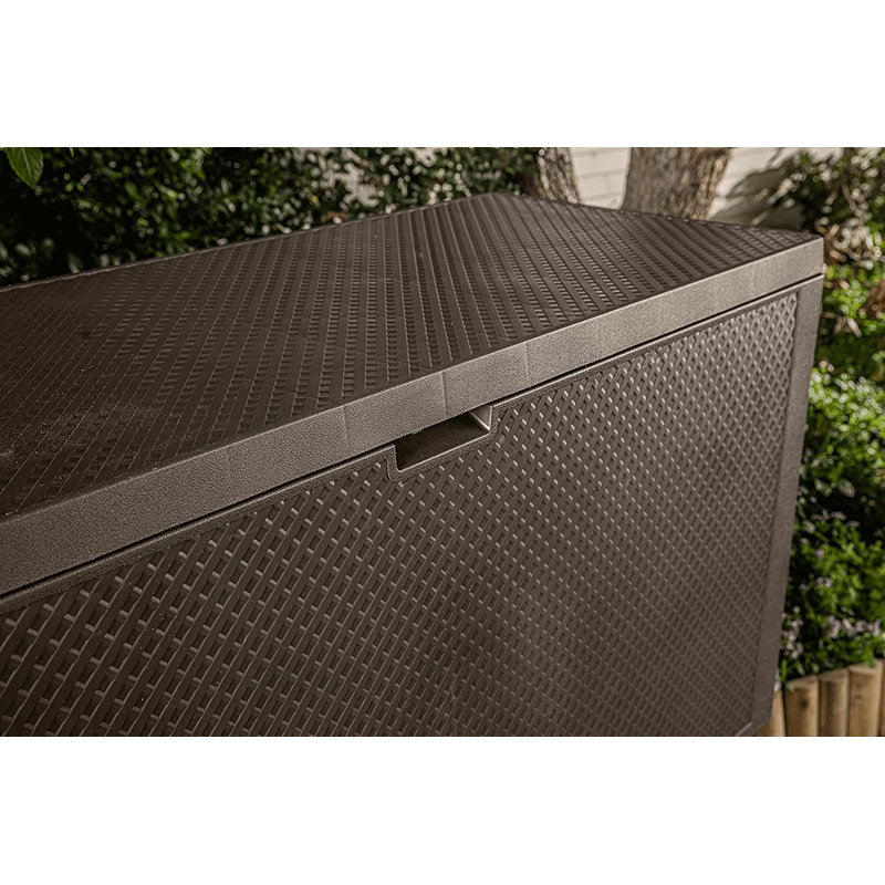 Keter Emily Garden Storage Box, Brown