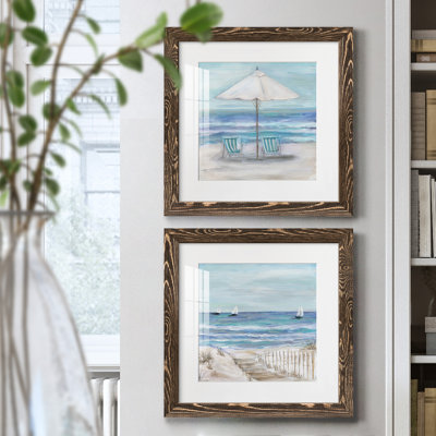Gulf Shores II - ensemble de 2 peintures