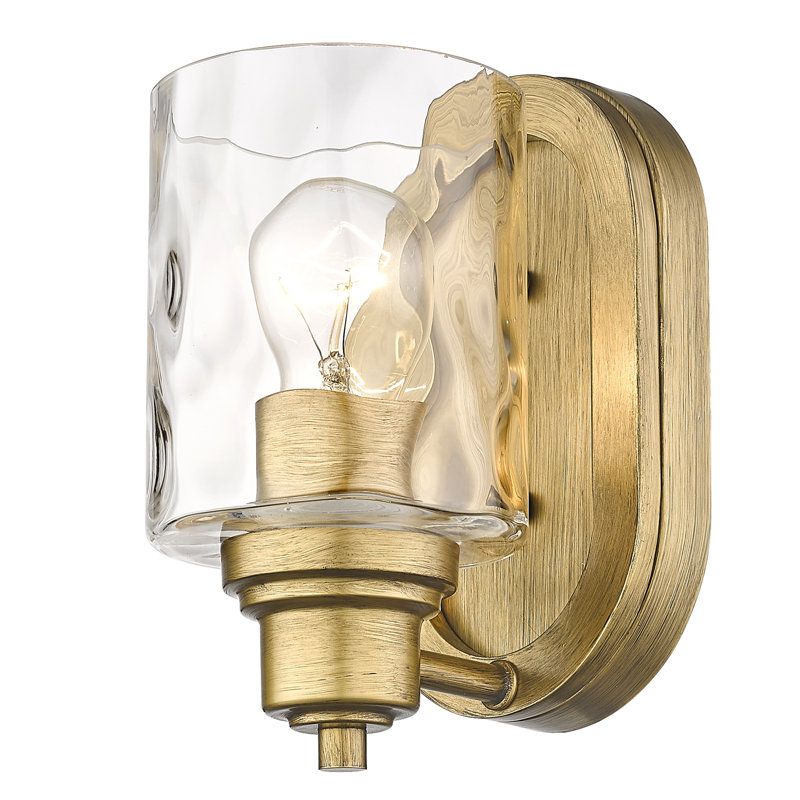Anchelin Dimmable Bath Sconce, Antique Gold