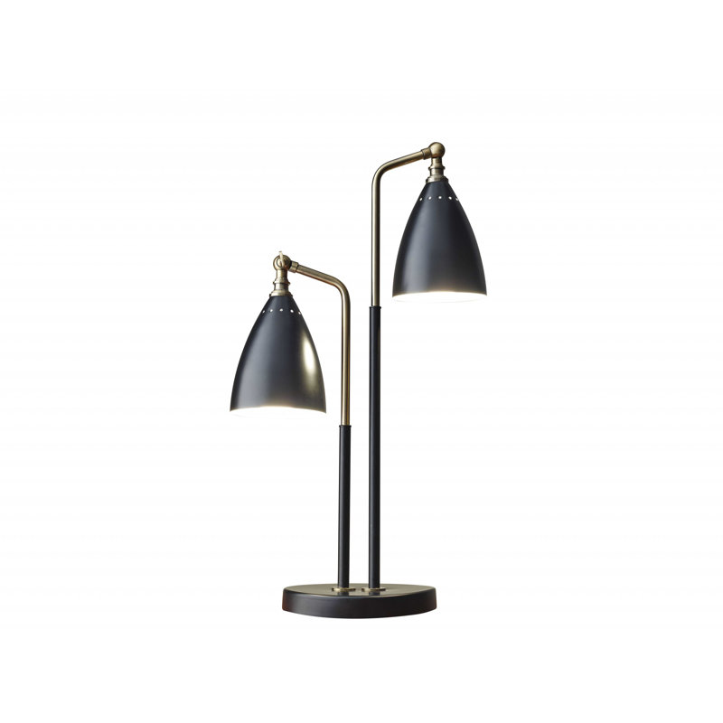 Lampe de table noire 32,5 po Necaise