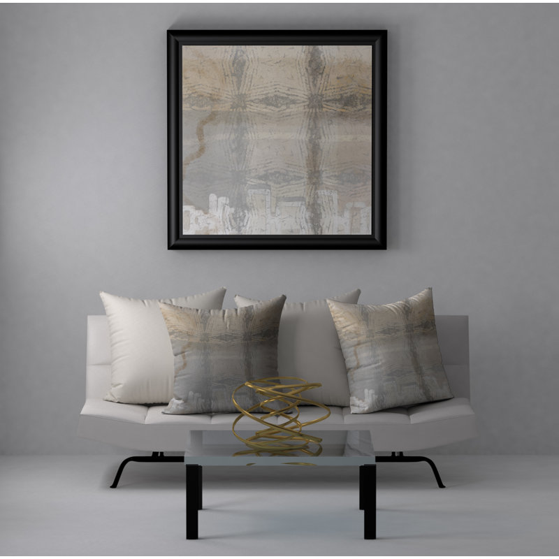 Reversible Throw Pillow, 24" x 24"