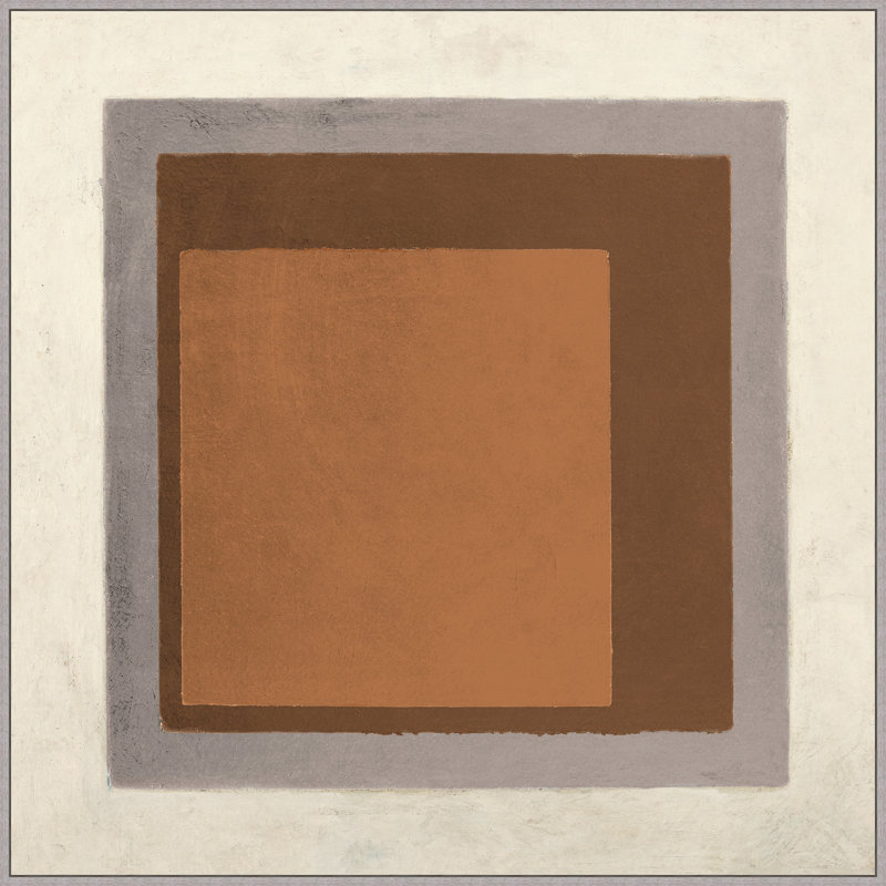 Natural Square 2 Painting by Lillian August