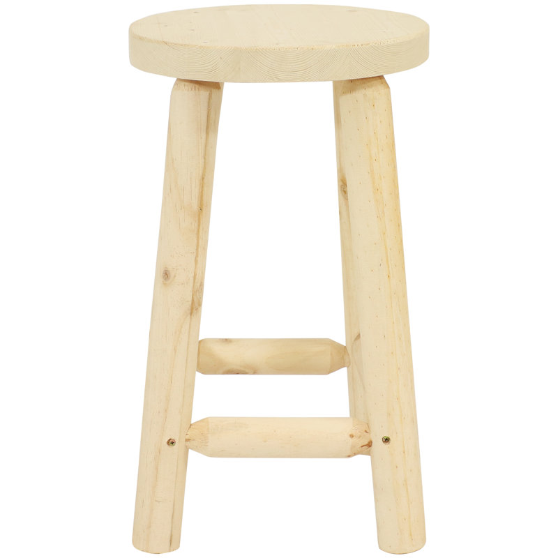 Tabouret de bar rond rond sans dossier