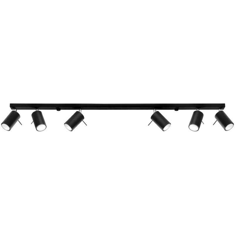 Adaway Flush Mount, Czarny