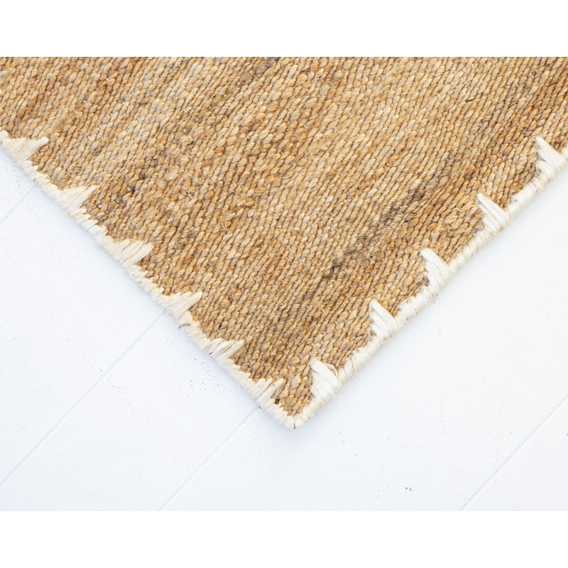 Sable Coast Flatweave Jute / Sisal Area Rug, Natural, Rectangle 10' x 14'