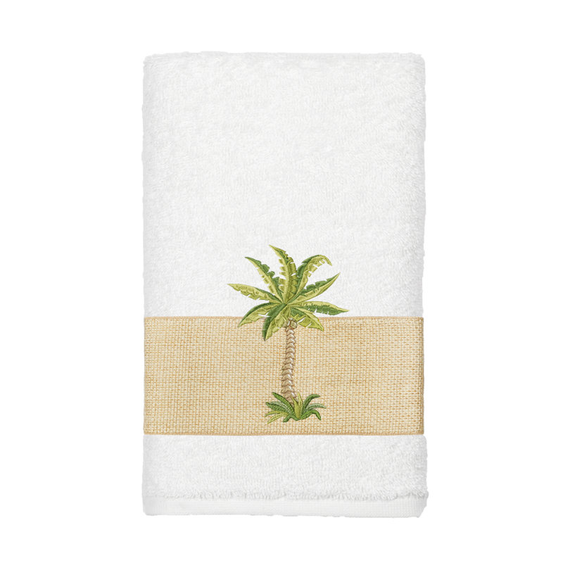 Colton Midweight Hand Towel, White