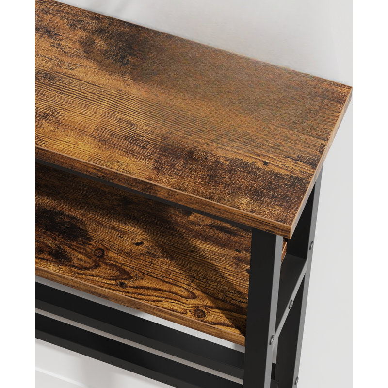99.1cm Console Table, Brown