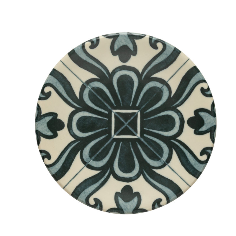 Elements Appetizer Plates, Lamego Green