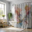 Paint & Gold Flair - Rideau de douche standard 1 pièce-839699043