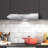 Cosmo 30 in. Delta Collection Ducted Under Cabinet Range Hood, Button Controls, Reusable Filters, LED Lights, Stainless Steel