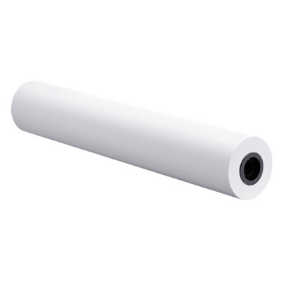 Papier grand format, rouleau de traceur de 24 po x 300 pi, rouleaux de papier CAD avec noyau de 2 po, rouleaux de papier bond de 20 lb, idéal pour les dessins CAO, les plans d'ingénierie, les cartes SIG et les conceptions architecturales