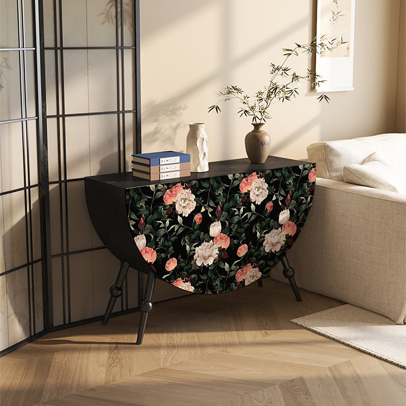 Armoire décorative semi-circulaire