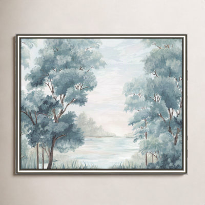 LeeRoy "Calm Forest River" Painting