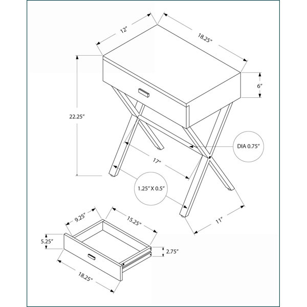 Dimensions du produit
