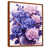 Toile avec cadre flottant brun sélectionné