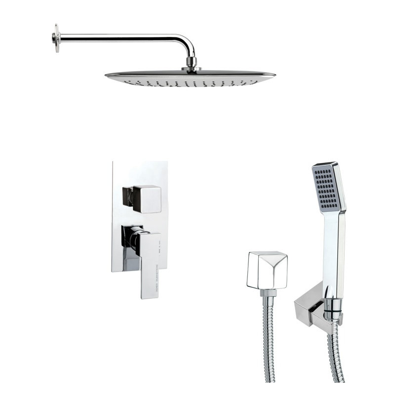 Orsino Complete Shower System with Rough in-Valve