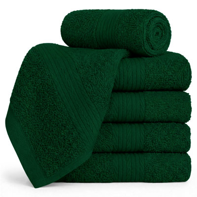 Gant de toilette 100% coton 12 x 12 pouces très absorbant