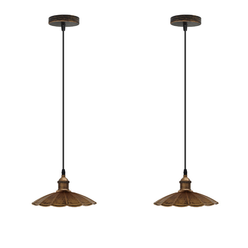 Contreras 1 - Light Painted Dome Pendant, Brushed Copper, No, NA