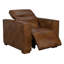 Chaise longue inclinable en cuir Riseholme-122071837