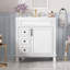 Armoire de salle de bain 30 po avec lavabo en céramique 30 po et 2 tiroirs-1919016861