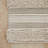 Handwoven Textured Stripe Bath Mat – Natural Cotton & Polyester Blend with Non-Slip Backing for Bathroom or Bedroom