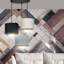 Eamie 3 - Light Black Cluster Pendant-1193685077