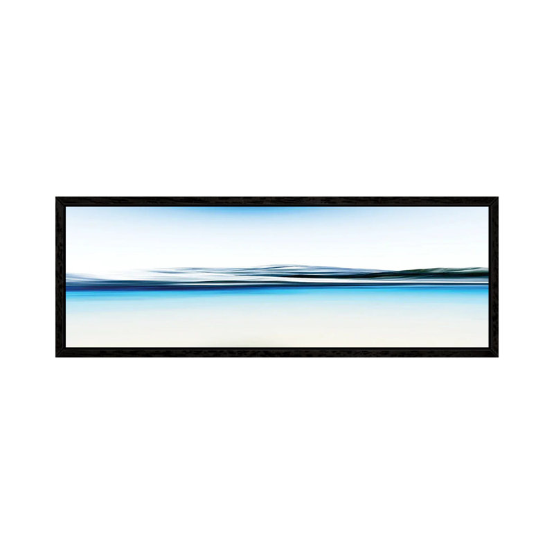 Beautiful And Serene by Angel Estevez - Panoramic Print on Canvas, Black Framed, 152.4cm H x 50.8cm W x 3.81cm D