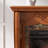 Cardona Electric Fireplace With Faux Marble
