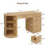 Bureau de direction moderne 57,9 po Mid-Century-1300245900