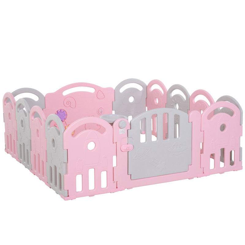 Barrière de sécurité pour enfants, Rose
