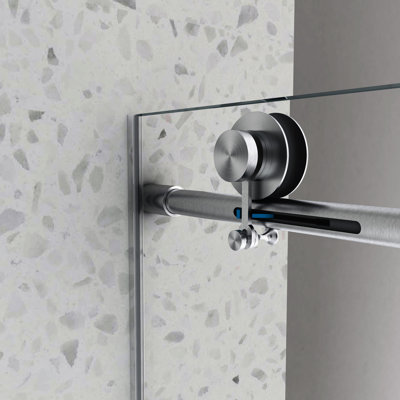 5476 Shower Door - 70Mm 304 Stainless Steel, Nano Cleaning, & Resistance Brushed Membrane