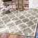 Sidell Geometric Taupe Indoor / Outdoor Area Rug