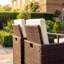 8 - Person Wicker Patio Dining Set with Square Table-345162494