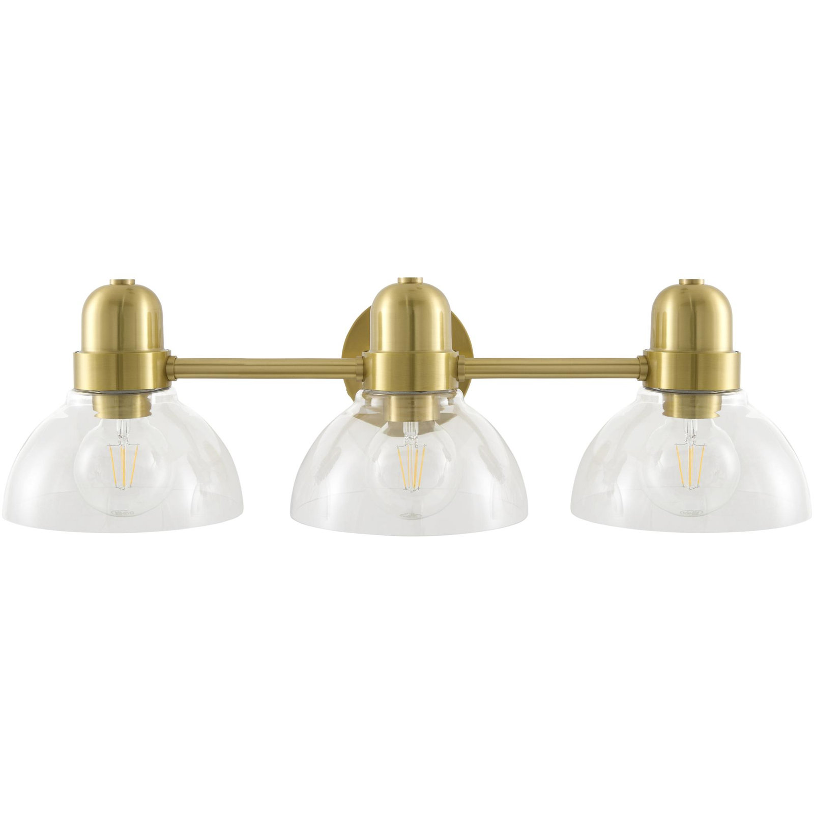 Solvoro Wall Sconce, 3 Lights, 7" H x 25" W x 8.5" D