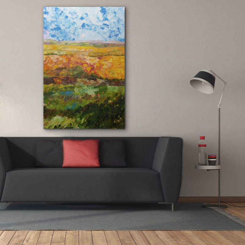 «Canyon Ridge 2» par Allan Friedlander, art mural sur toile, 40 po x 60 po, H 60 po x l 40 po