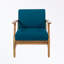 Ensemble de 2 chaises longues de patio avec pieds robustes et coussin moelleux-421784558-421784561