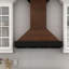 30" Wood 400 CFM Ducted Wall Mount Range Hood-1209794268-1282409860