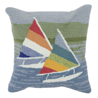  Polyester Throw Square Indoor/Outdoor Pillow Cover and Insert