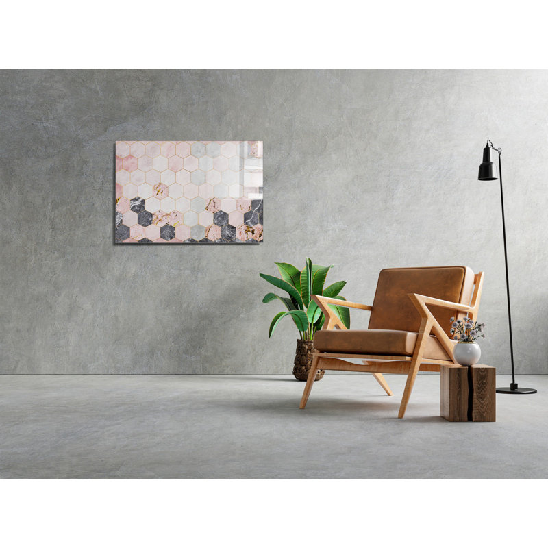 Elegant Decorative Tempered Glass Painting, 19.7 x 27.6 Inches | 100% Tempered Glass, Thickness: 0.16 Inches | Perfect for Home Decor, Living Room, and Office | Stunning Art Piece with Modern Aesthetic