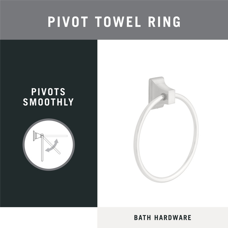 Ventura Wall Mounted Towel Ring