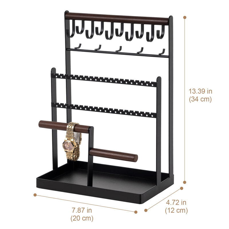 Audino Jewellery Stand +, Black
