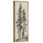Vintage Pine Tree Drawing Classic Country Rustic Artwork - Extra Large Framed Wall Art Canvas Print-100937269